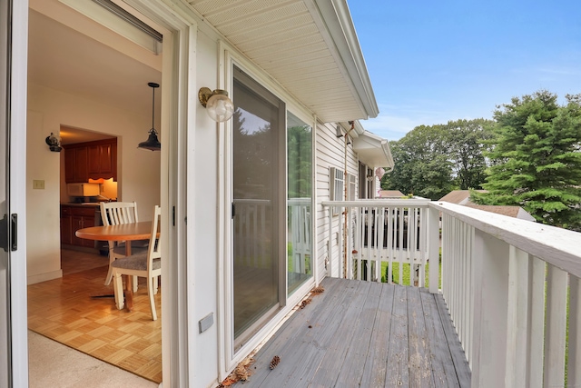 106 Brookwood Dr Apt D, Rocky Hill, CT 06067 - view of wooden deck