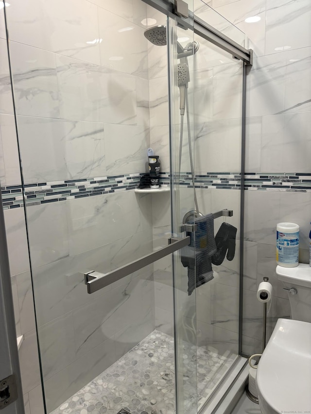 55 Mill Plain Rd Unit 17-6, Danbury, CT 06811 - full bathroom with a stall shower