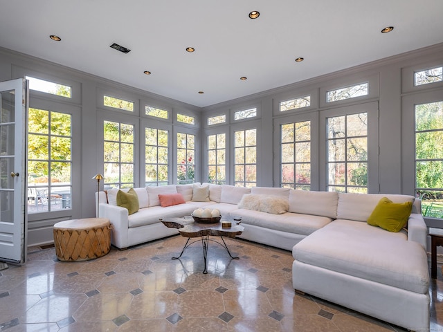 27 Macedonia Brook Rd, Kent, CT 06757 - sunroom / solarium featuring french doors