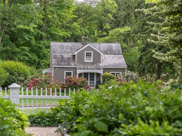 view of front of house