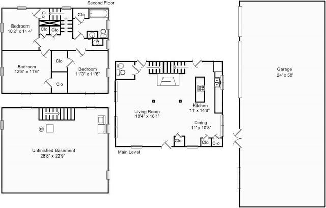 220 W Main St, Mt Zion, IL 62549 - view of floor plan / room layout