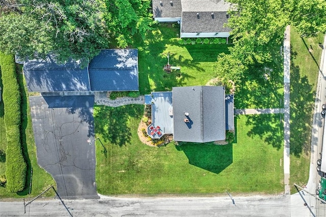 220 W Main St, Mt Zion, IL 62549 - bird's eye view