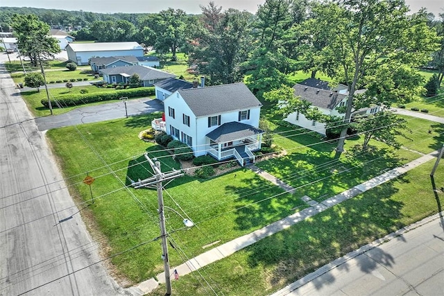 220 W Main St, Mt Zion, IL 62549 - aerial view of property and surrounding area
