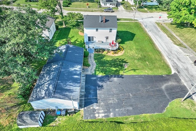 220 W Main St, Mt Zion, IL 62549 - aerial view of property and surrounding area