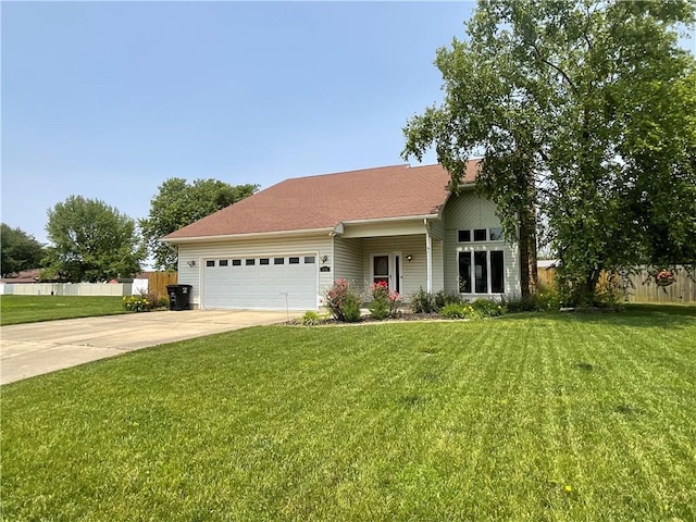 114 W Edgewood Ave, Effingham, IL 62401 - view of front of property featuring a garage and driveway