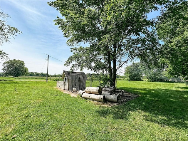 2281 US Rte 40, Casey, IL 62420 - view of green lawn with an outdoor structure