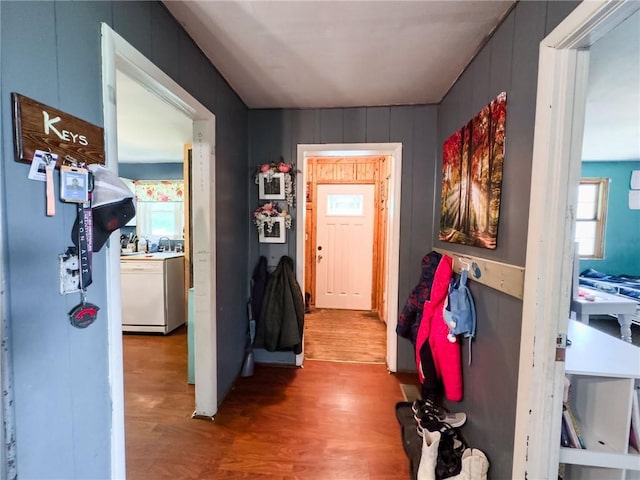 2281 US Rte 40, Casey, IL 62420 - entryway with wood finished floors and plenty of natural light