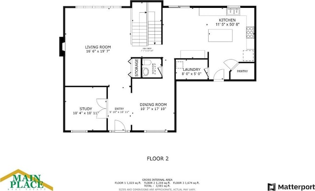 1435 Ashland Ave, Mt Zion, IL 62549 - home floor plan