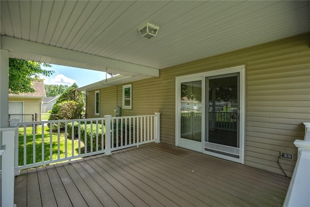 2104 Sycamore St, Effingham, IL 62401 - view of wooden terrace