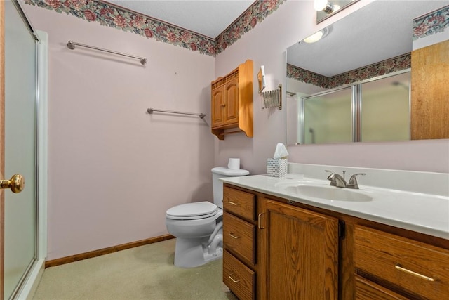 2104 Sycamore St, Effingham, IL 62401 - full bathroom with a shower stall and vanity