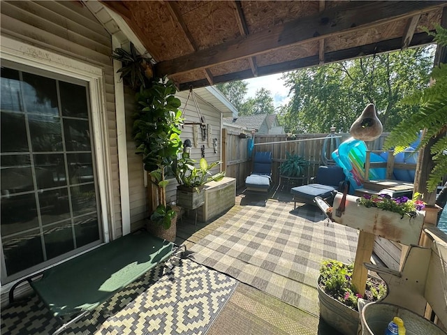 808 Moultrie Ave, Mattoon, IL 61938 - view of patio / terrace
