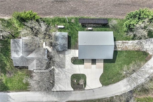 drone / aerial view