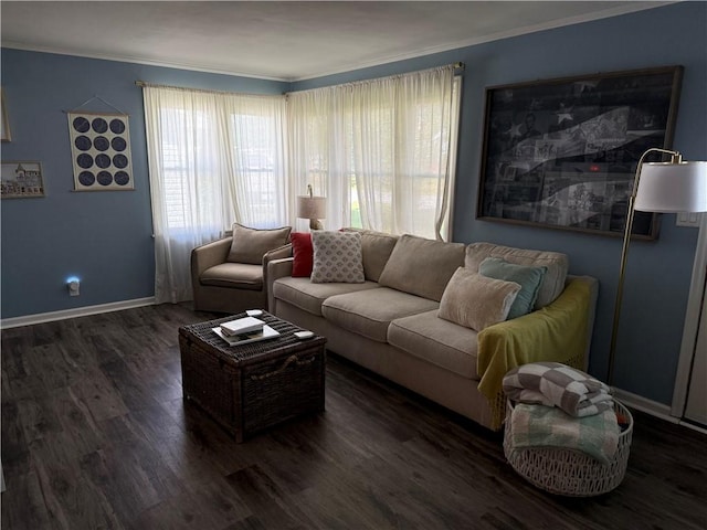 509 E Gordon Ave, Effingham, IL 62401 - living room with ornamental molding and wood finished floors