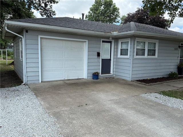 509 E Gordon Ave, Effingham, IL 62401 - ranch-style home featuring concrete driveway and a shingled roof