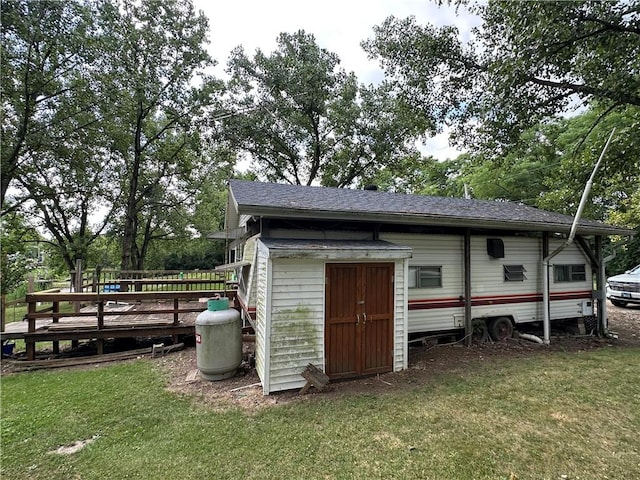 221 Celebration Ct, Oakwood, IL 61858 - view of outbuilding