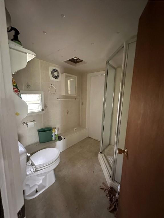 221 Celebration Ct, Oakwood, IL 61858 - full bath with a stall shower and toilet