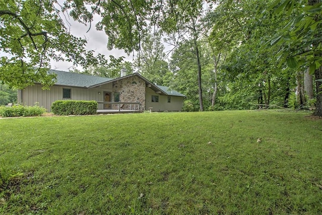 5959 Heritage Ln, Oakley, IL 62501 - view of green lawn