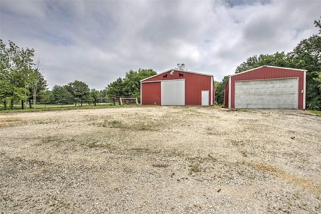 5959 Heritage Ln, Oakley, IL 62501 - view of detached garage