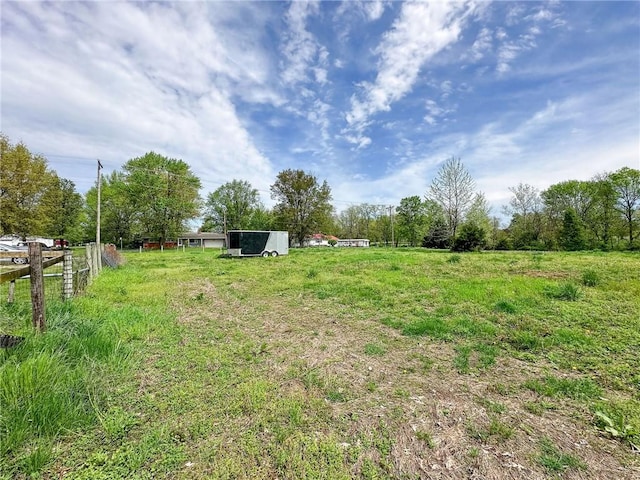 1625 Archer Ave, Marshall, IL 62441 - view of yard featuring fence and a rural view