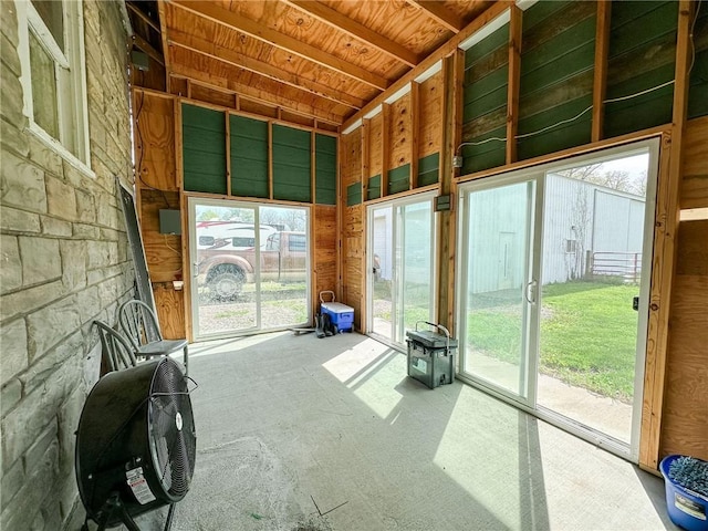 1625 Archer Ave, Marshall, IL 62441 - view of unfurnished sunroom