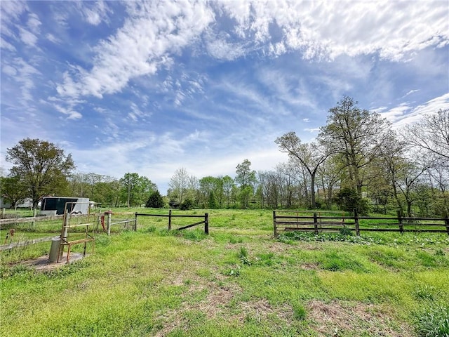 1625 Archer Ave, Marshall, IL 62441 - view of yard with a rural view and fence