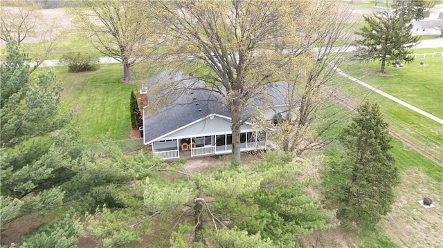 aerial view