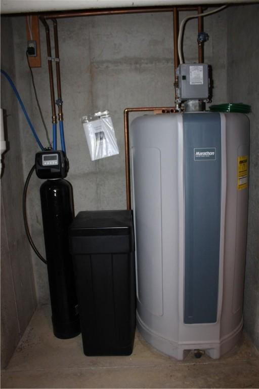 view of utility room