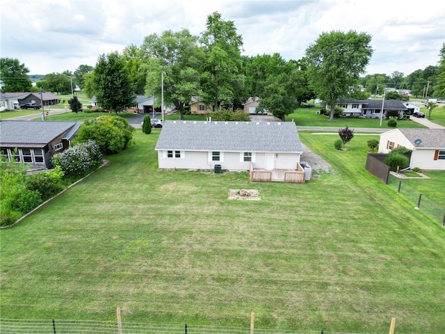 16 Franklin Rd, Bismarck, IL 61814 - aerial view of residential area