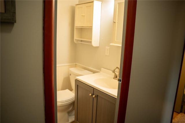 16 Franklin Rd, Bismarck, IL 61814 - bathroom with toilet and vanity