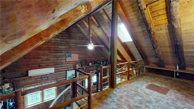 315 W Autumn Dr, Oakwood, IL 61858 - bonus room with wooden ceiling, carpet, and a ceiling fan