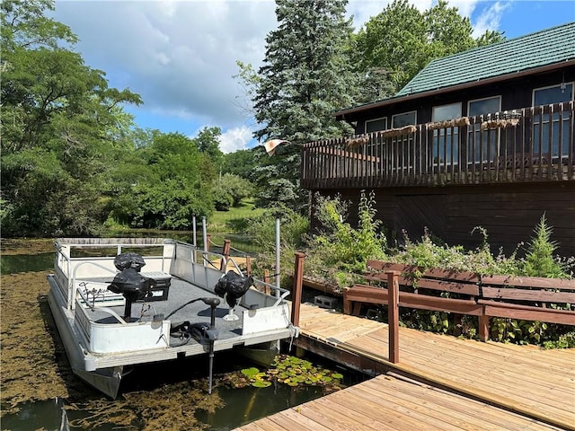 315 W Autumn Dr, Oakwood, IL 61858 - dock area with a water view