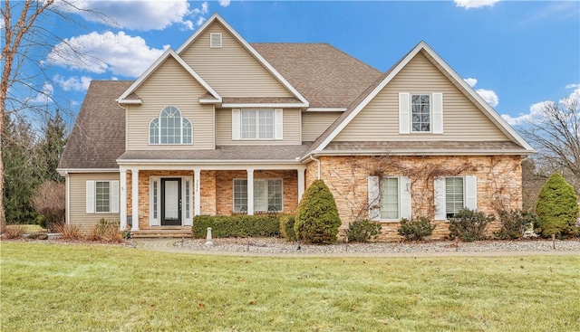 front of property featuring a front yard