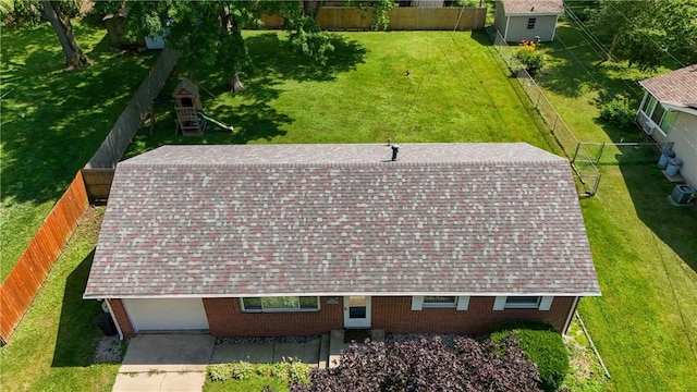 202 Lakeview Dr, Catlin, IL 61817 - aerial view of property and surrounding area