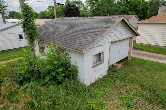 217 E Oak St, Georgetown, IL 61846 - view of detached garage