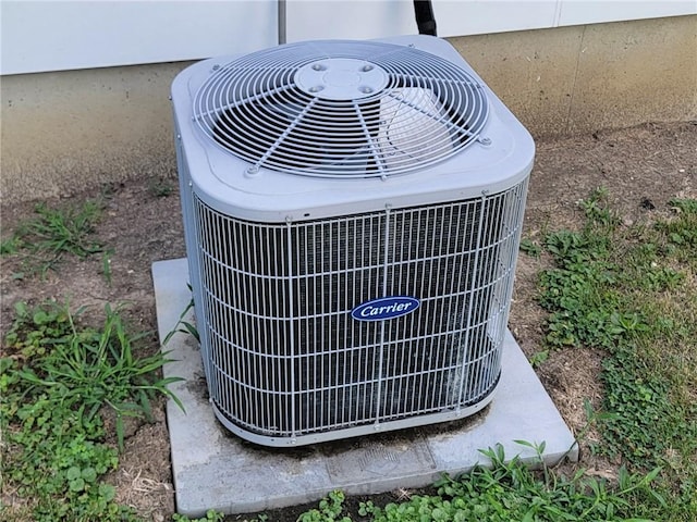 517 W Union St, Nokomis, IL 62075 - exterior view of a central air condition unit