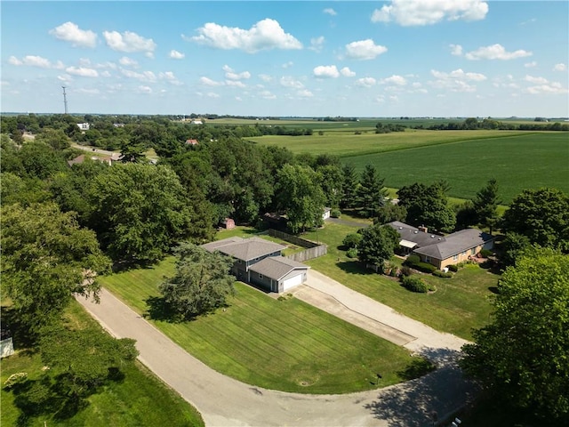 602 Maple Dr, Catlin, IL 61817 - aerial view of sparsely populated area