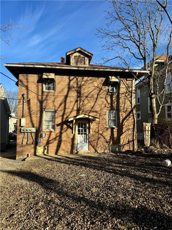 view of rear view of house