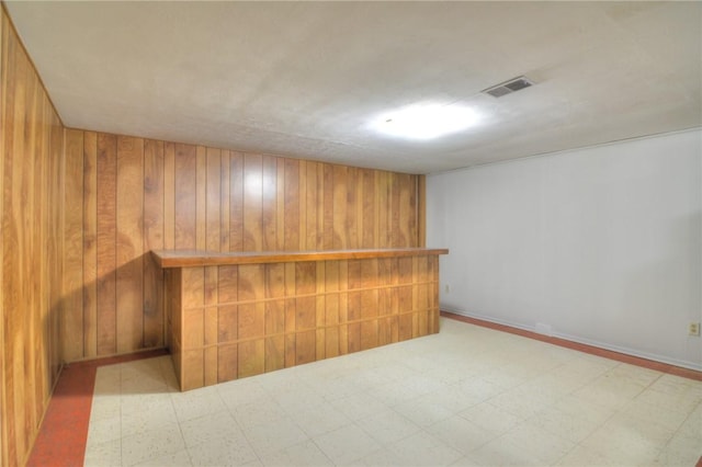 325 S Durfee St, Warrensburg, IL 62573 - bar with wooden walls and light floors