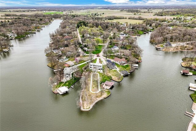 9219 E Best Ct, Effingham, IL 62401 - view of property location featuring a large body of water and nearby suburban area