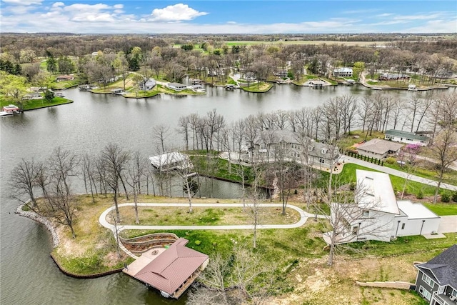 9219 E Best Ct, Effingham, IL 62401 - drone / aerial view of a large body of water