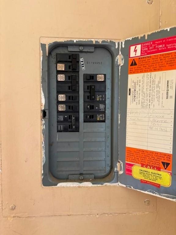 utilities featuring electric panel