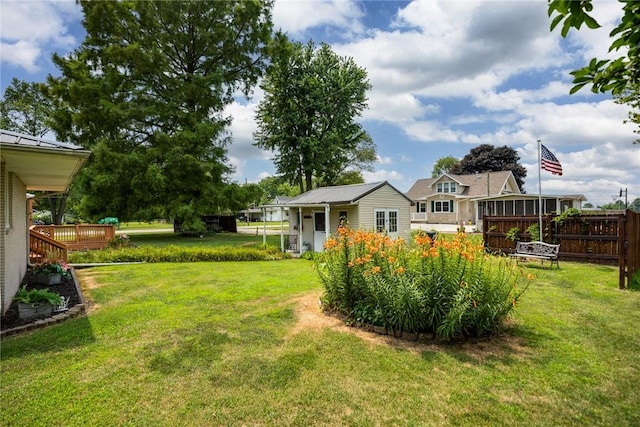 101 Willow Dr, Farina, IL 62838 - view of yard