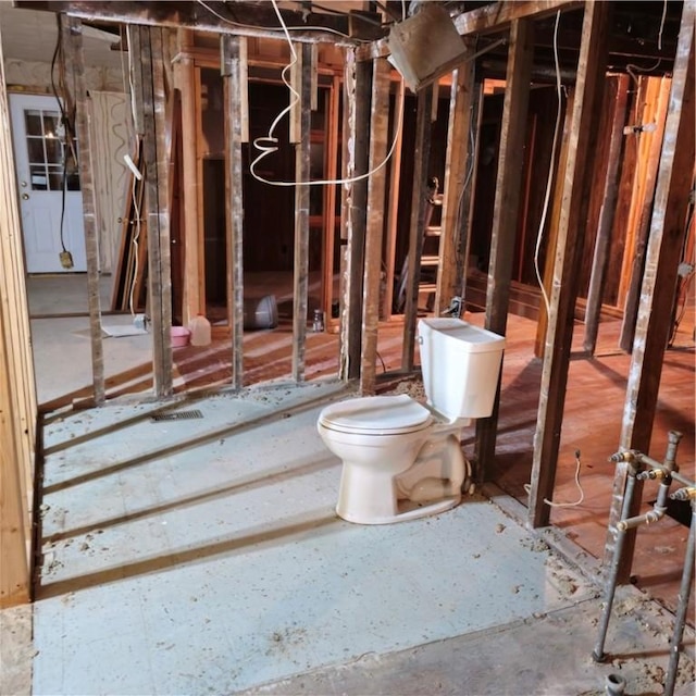 bathroom with toilet