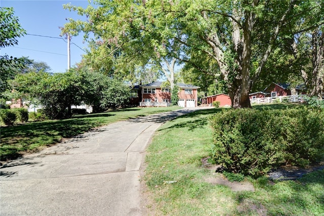 view of road