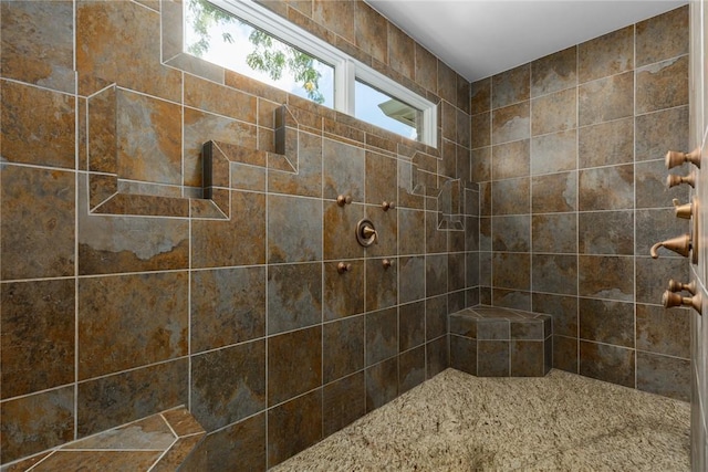 11107 E Cambridge Ln, Effingham, IL 62401 - full bath with a tile shower