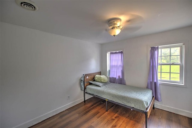 3985 E Cerro Gordo St, Decatur, IL 62521 - bedroom with baseboards and wood finished floors