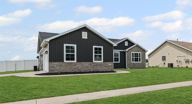 1121 Meadow Brook Ct, Mattoon, IL 61938 - craftsman house featuring stone siding and board and batten siding