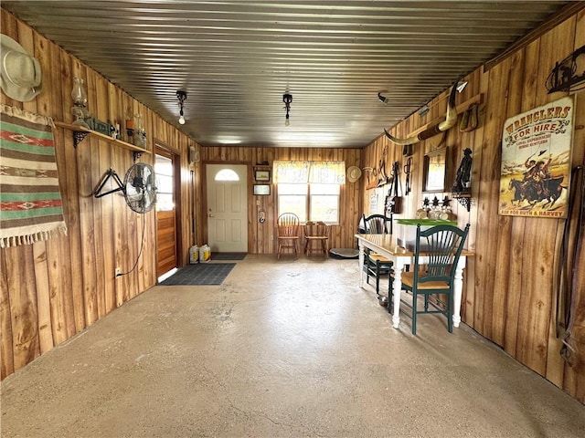 view of horse barn