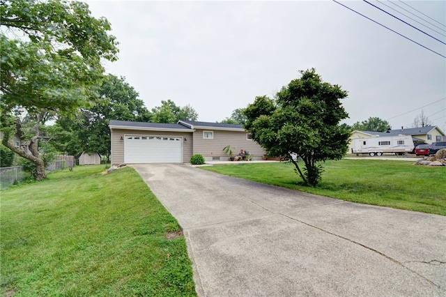 530 Sunset Dr, Mt Zion, IL 62549 - ranch-style home featuring driveway and an attached garage