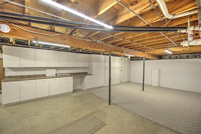 125 W Walnut St, Mt Zion, IL 62549 - view of unfinished below grade area